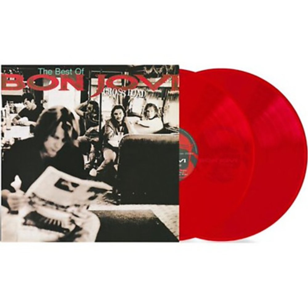 Bon Jovi Cross Road 2-LP ~ Exclusive Colored Vinyl (Red) ~ New/Sealed!